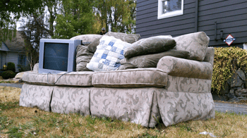 Where to get rid of old furniture/electronics